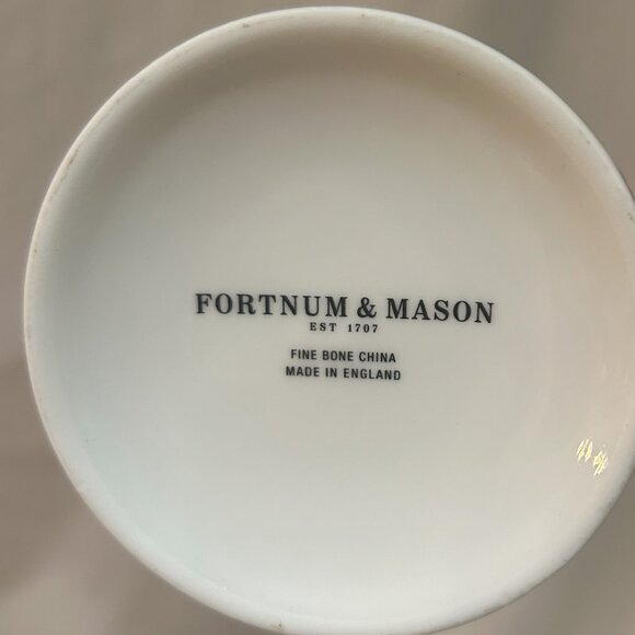 Fortnum & Mason Fine Bone China Coffee Mug Teacup Made in England - Picture 7 of 9